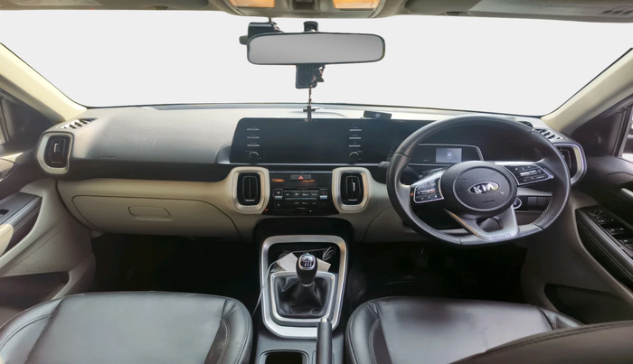 2021 KIA SONET HTX 1.0 IMT, Petrol, Manual, 24,507 km, interior