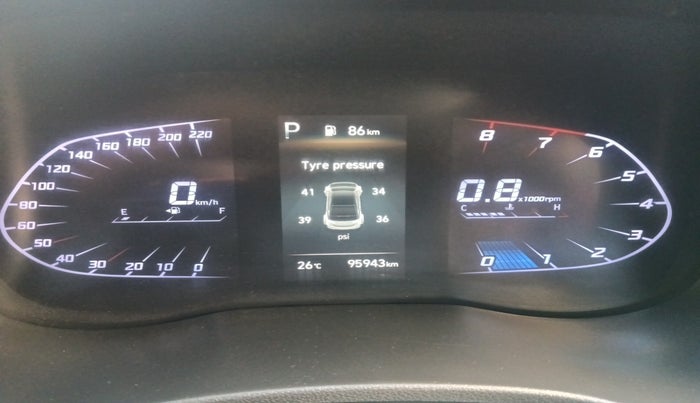 2022 Hyundai Verna SX (O) 1.0 TURBO DCT, Petrol, Automatic, 95,943 km, interior