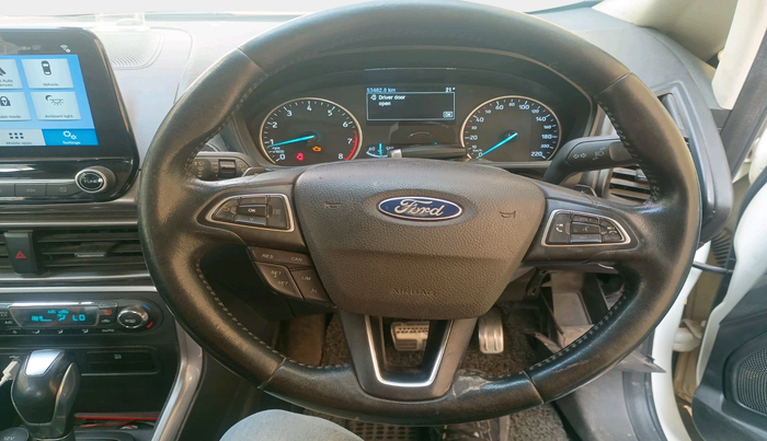 2019 Ford Ecosport TITANIUM + 1.5L PETROL AT, Petrol, Automatic, 53,482 km, interior