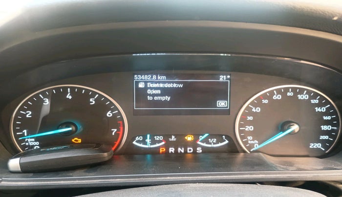 2019 Ford Ecosport TITANIUM + 1.5L PETROL AT, Petrol, Automatic, 53,482 km, interior