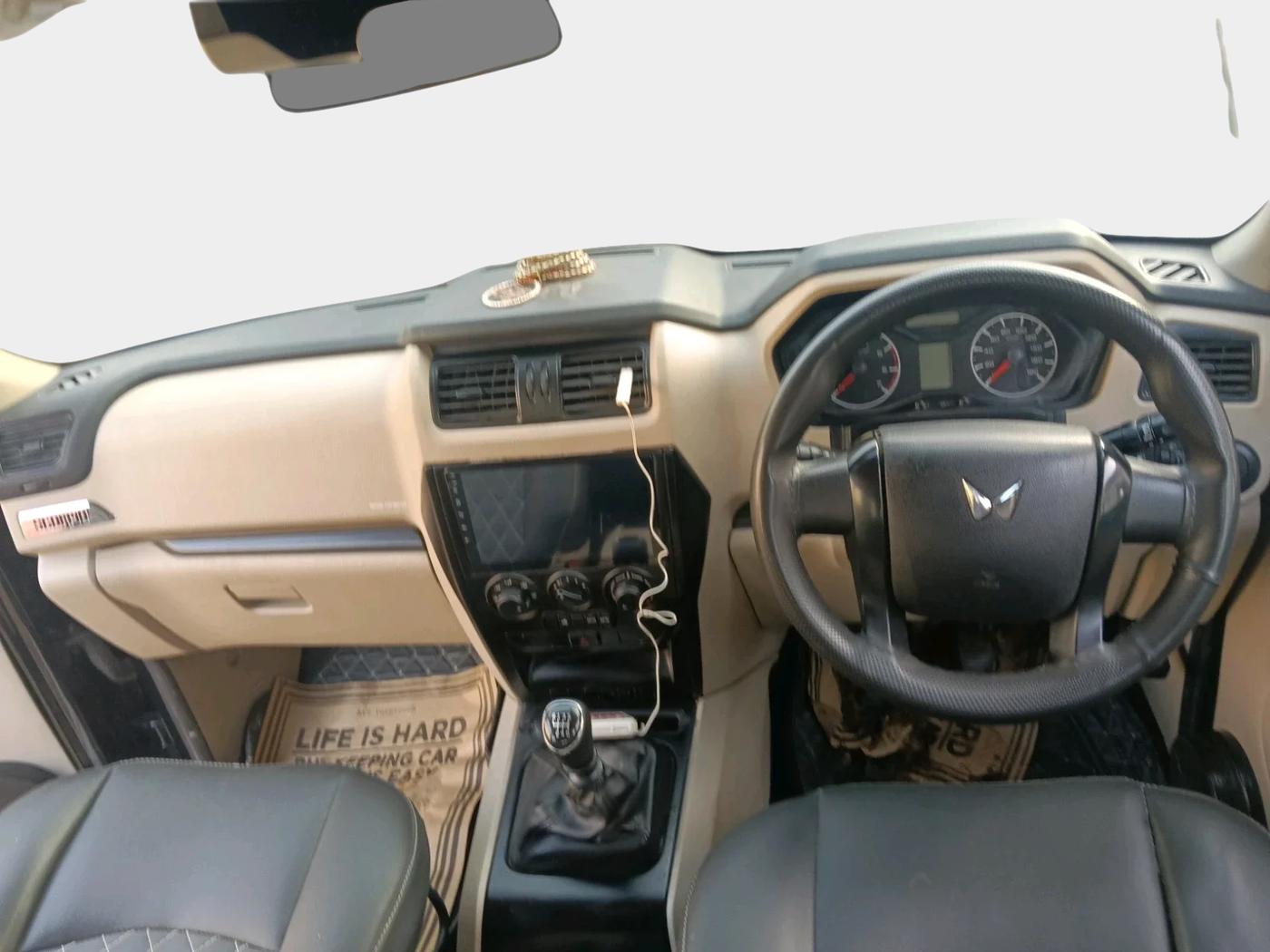 2022 Mahindra SCORPIO CLASSIC S 7STR, Diesel, Manual, 55,565 km, interior