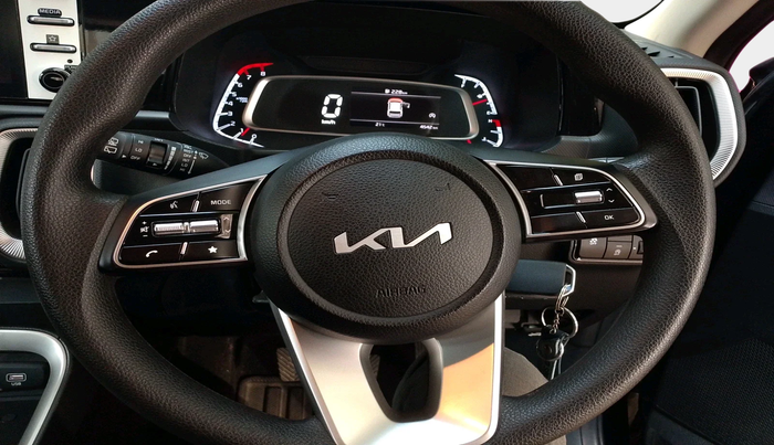 2024 KIA SONET HTK (O) 1.2 Petrol MT, Petrol, Manual, 4,542 km, interior