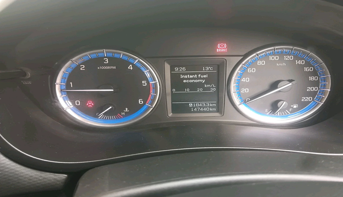 2016 Maruti S Cross ZETA 1.3, Diesel, Manual, 1,47,440 km, interior