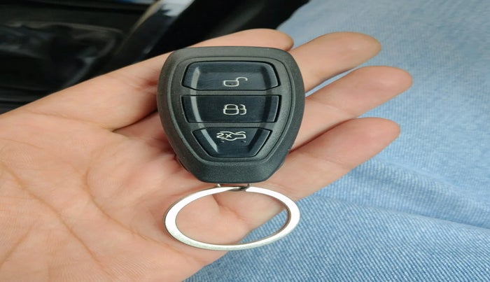 2017 Ford Ecosport TITANIUM 1.5L DIESEL, Diesel, Manual, 1,22,870 km, interior