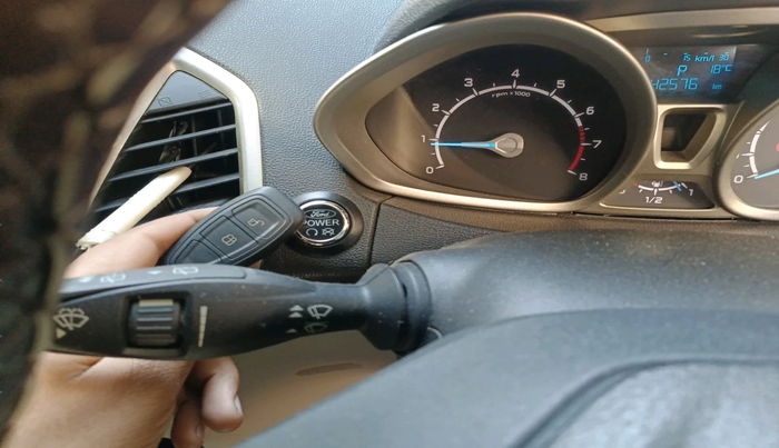 2017 Ford Ecosport TITANIUM 1.5L PETROL AT, Petrol, Automatic, 42,576 km, interior