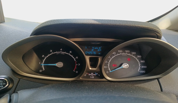 2017 Ford Ecosport TITANIUM 1.5L PETROL AT, Petrol, Automatic, 42,576 km, interior