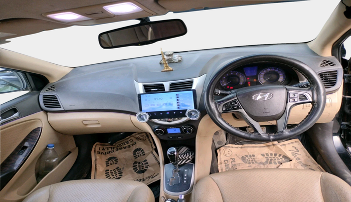 2011 Hyundai Verna FLUIDIC 1.6 VTVT SX AT, Petrol, Automatic, 57,216 km, interior