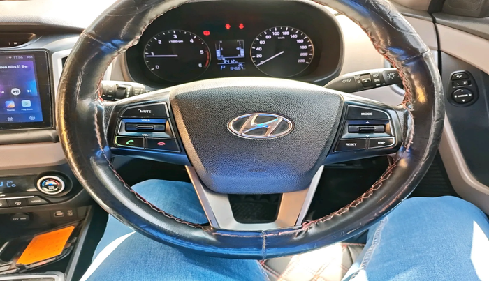 2015 Hyundai Creta SX PLUS AT 1.6 DIESEL, Diesel, Automatic, 84,667 km, interior