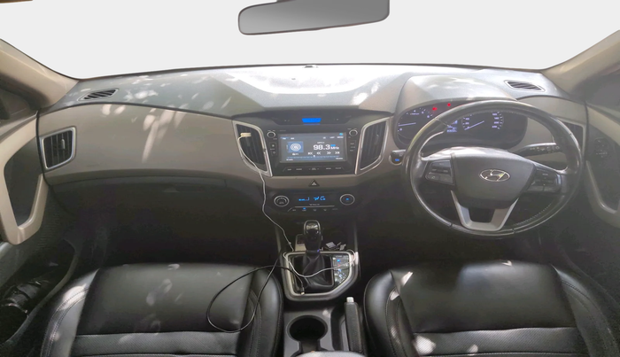 2017 Hyundai Creta SX PLUS AT 1.6 PETROL, Petrol, Automatic, 80,650 km, interior