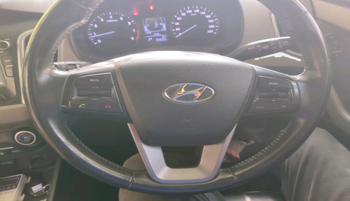 2017 Hyundai Creta SX PLUS AT 1.6 PETROL, Petrol, Automatic, 80,650 km, interior