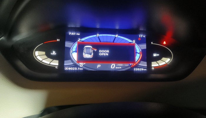 2022 Nissan MAGNITE XV TURBO CVT, Petrol, Automatic, 22,029 km, interior