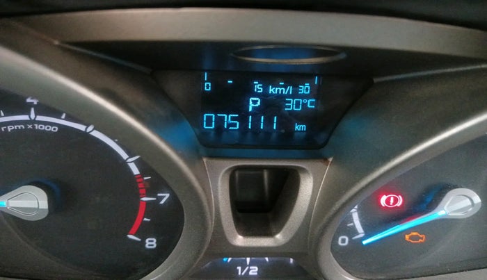 2015 Ford Ecosport TITANIUM 1.5L PETROL AT, Petrol, Automatic, 75,111 km, interior