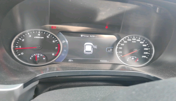 2019 KIA SELTOS GTX AT 1.4 PETROL, Petrol, Automatic, 72,233 km, interior