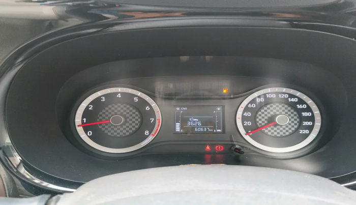 2022 Hyundai AURA SX 1.2 CNG, Petrol, Manual, 60,637 km, interior