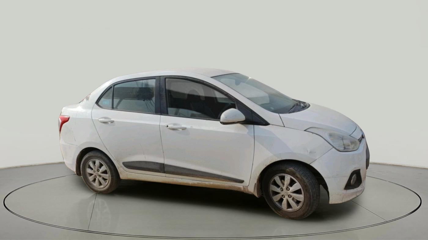 2016 Hyundai Xcent SX 1.2, CNG, Manual, 1,11,225 km, exterior