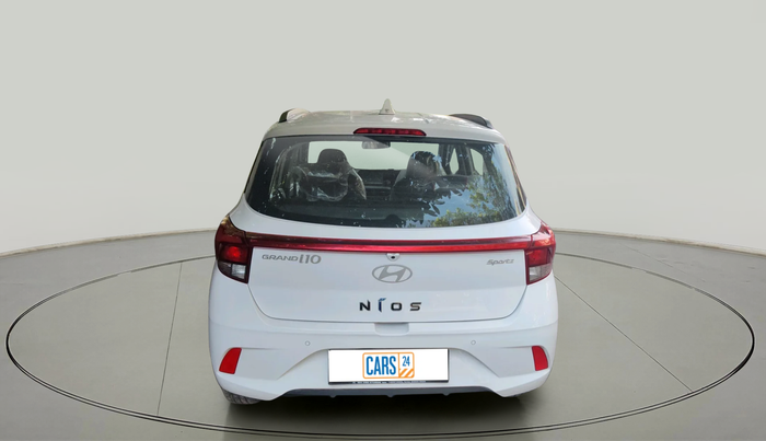 2024 Hyundai GRAND I10 NIOS SPORTZ AMT 1.2 KAPPA VTVT, Petrol, Automatic, 2,445 km, exterior