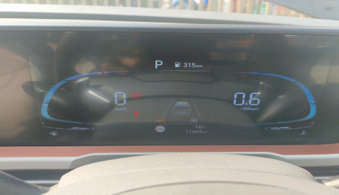 2024 Hyundai Creta SX TECH 1.5 PETROL iVT, Petrol, Automatic, 11,469 km, interior