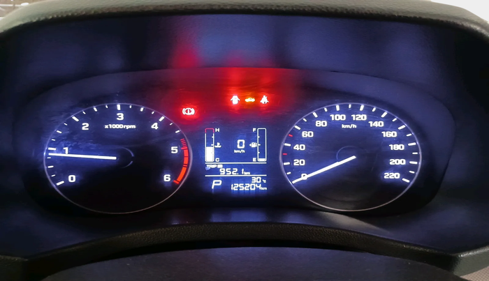 2017 Hyundai Creta SX PLUS AT 1.6 DIESEL, Diesel, Automatic, 1,25,204 km, interior