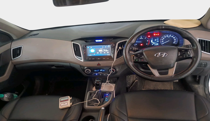 2017 Hyundai Creta SX PLUS AT 1.6 DIESEL, Diesel, Automatic, 1,25,204 km, interior