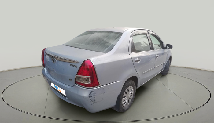 2011 Toyota Etios G, Petrol, Manual, 93,921 km, exterior