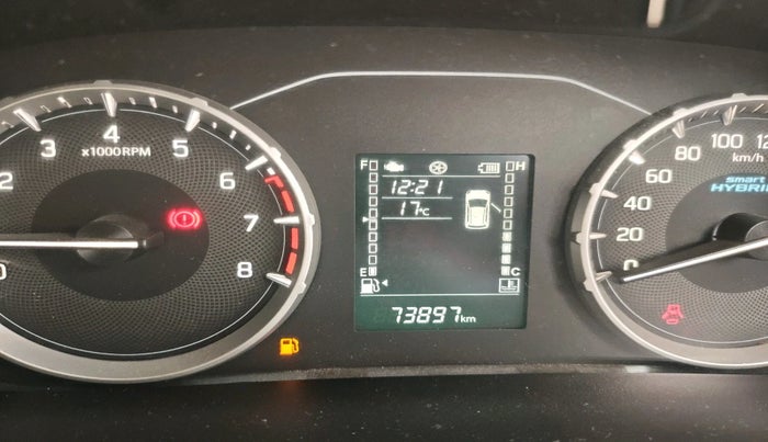 2022 Maruti BREZZA VXI SMART HYBRID, Petrol, Manual, 73,897 km, interior