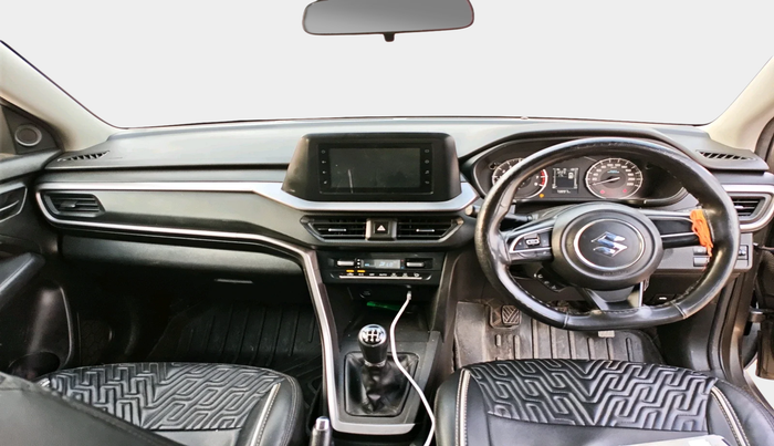 2022 Maruti BREZZA VXI SMART HYBRID, Petrol, Manual, 73,897 km, interior