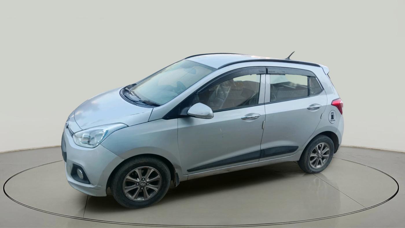 2015 Hyundai Grand i10 ASTA (O) 1.2 KAPPA VTVT, CNG, Manual, 1,18,840 km, exterior