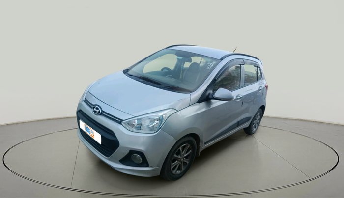 2015 Hyundai Grand i10 ASTA (O) 1.2 KAPPA VTVT, CNG, Manual, 1,18,840 km, exterior