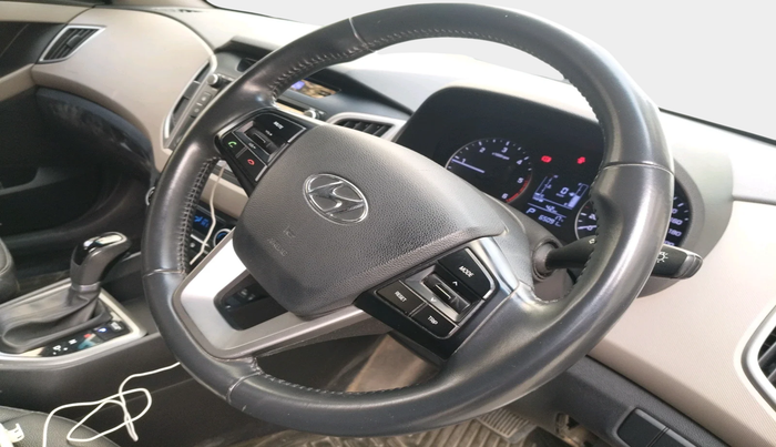 2017 Hyundai Creta SX PLUS AT 1.6 DIESEL, Diesel, Automatic, 65,091 km, interior