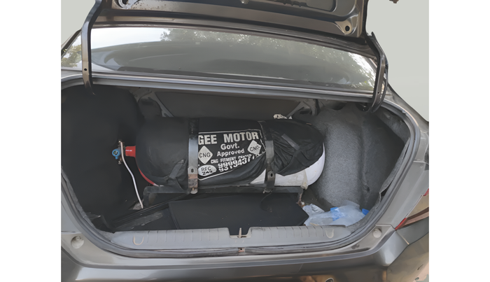 2018 Honda Amaze 1.2L I-VTEC V CVT, Petrol, Automatic, 1,04,801 km, exterior