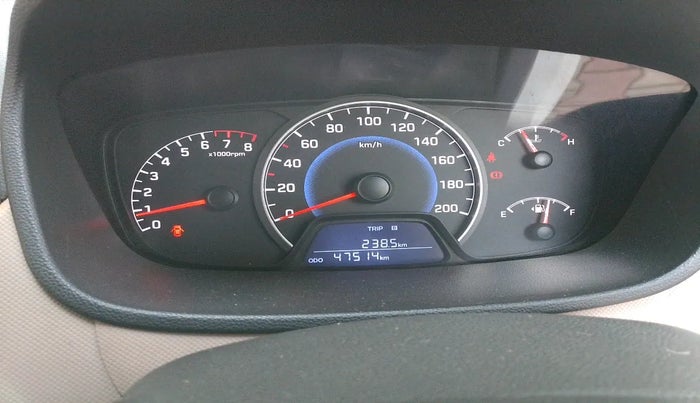 2016 Hyundai Grand i10 SPORTZ 1.2 KAPPA VTVT, Petrol, Manual, 47,514 km, interior