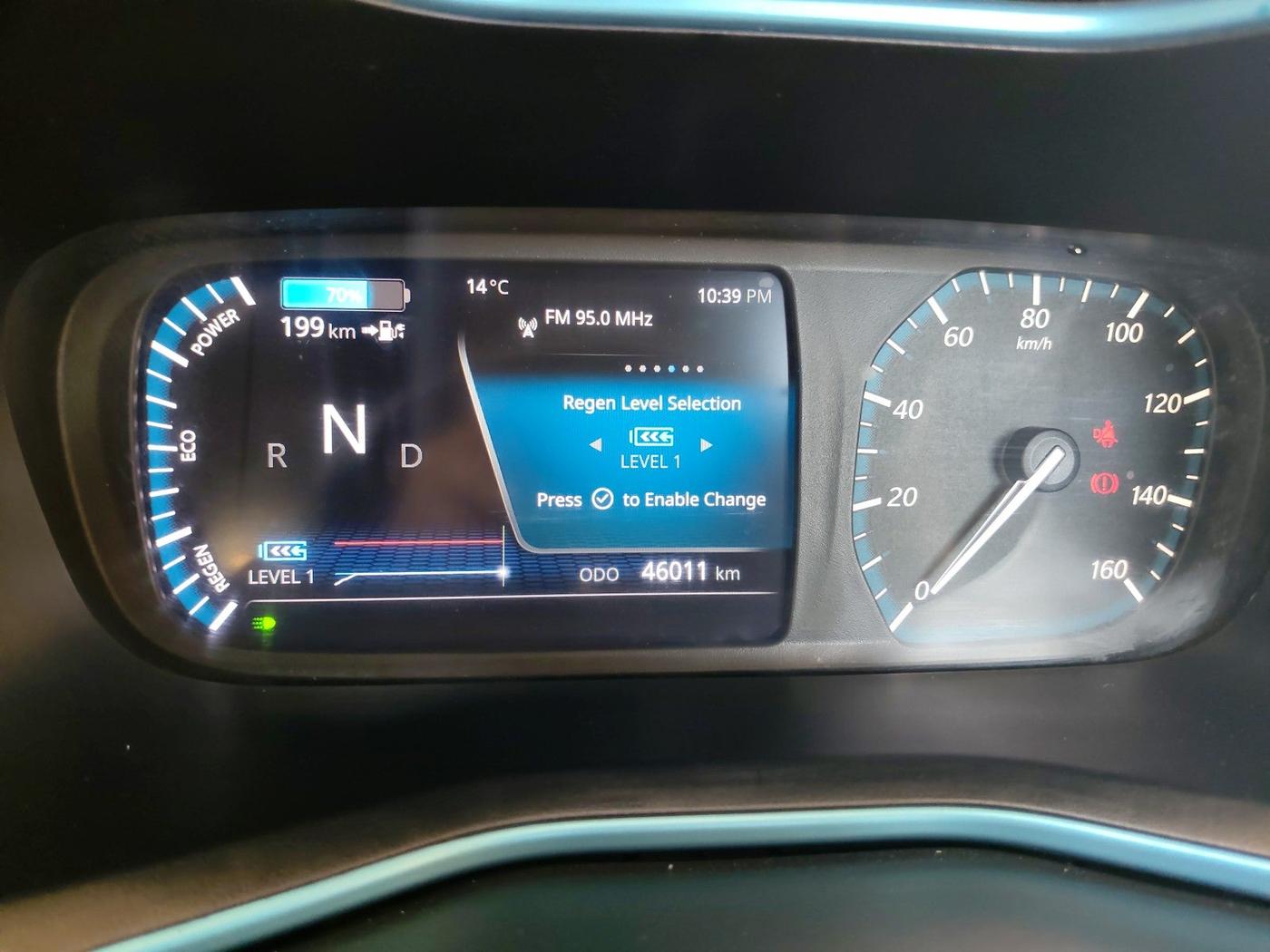 2022 Tata NEXON EV XZ PLUS LUX DARK EDITION, Electric, Automatic, 46,011 km, interior