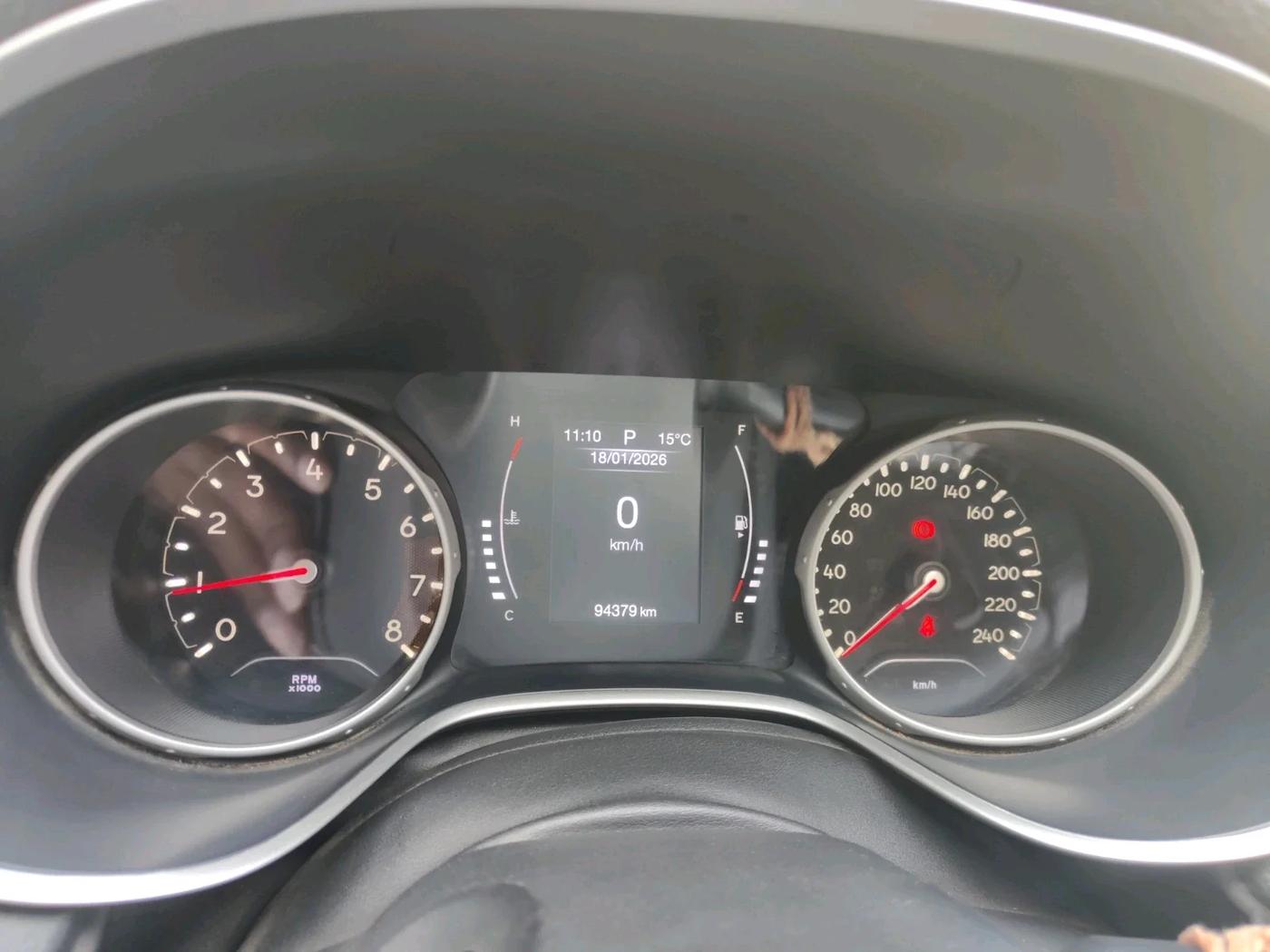 2017 Jeep Compass LIMITED 1.4 PETROL AT, Petrol, Automatic, 94,400 km, interior