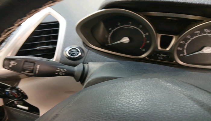 2015 Ford Ecosport TITANIUM 1.5L PETROL AT, Petrol, Automatic, 78,362 km, interior