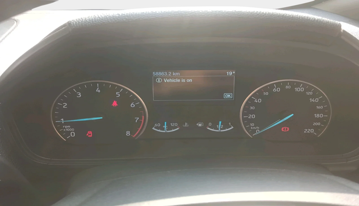 2019 Ford Ecosport TITANIUM 1.5L PETROL, Petrol, Manual, 58,863 km, interior