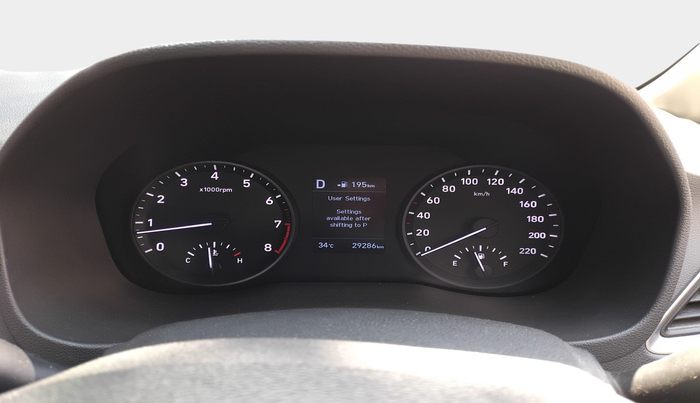 2019 Hyundai Verna 1.6 VTVT SX + AT, Petrol, Automatic, 29,286 km, interior