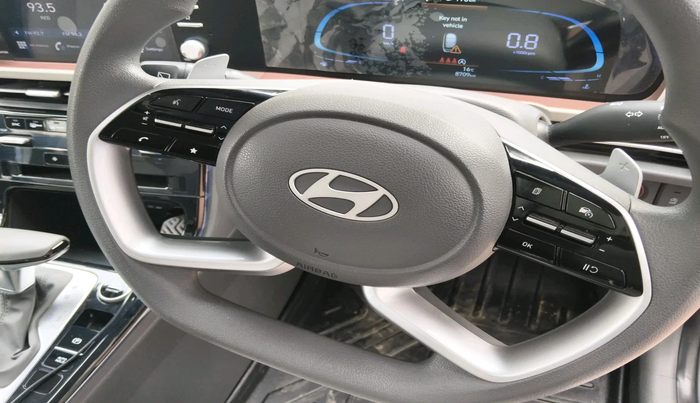 2024 Hyundai Creta Creta SX (O) 1.5 MPI IVT, Petrol, Automatic, 8,709 km, interior