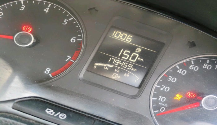 2015 Volkswagen Polo HIGHLINE1.2L, Petrol, Manual, 1,79,459 km, interior