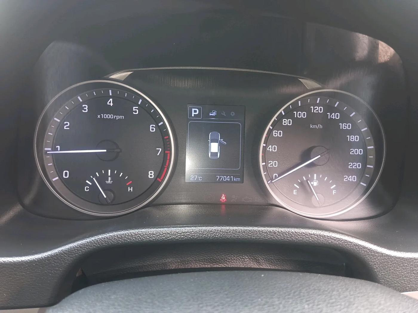 2017 Hyundai New Elantra 2.0 SX(O) AT PETROL, Petrol, Automatic, 77,041 km, interior