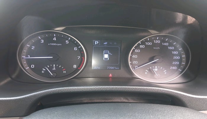 2017 Hyundai New Elantra 2.0 SX(O) AT PETROL, Petrol, Automatic, 77,041 km, interior