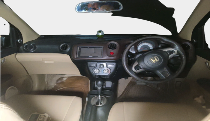 2013 Honda Brio V AT, Petrol, Automatic, 1,55,389 km, interior