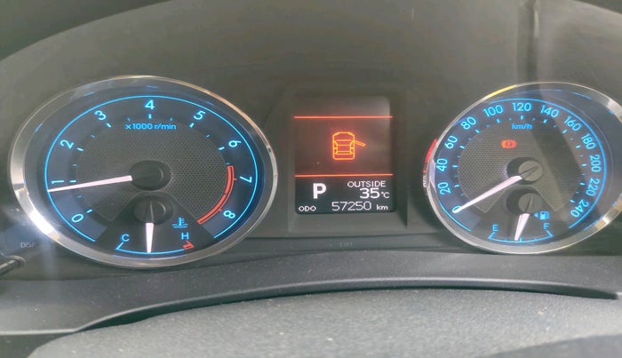 2016 Toyota Corolla Altis G CVT PETROL, Petrol, Automatic, 57,250 km, interior