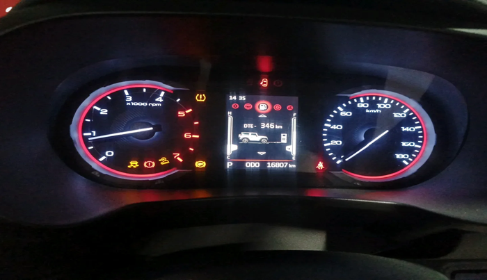 2021 Mahindra Thar LX D 4WD AT CONVERTIBLE, Diesel, Automatic, 16,807 km, interior