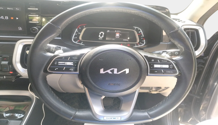 2022 KIA SONET HTX 1.5 AT, Diesel, Automatic, 40,483 km, interior