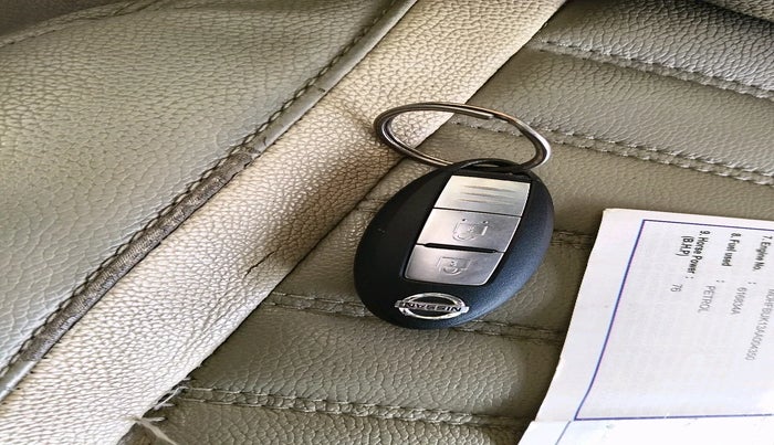 2011 Nissan Micra XV PETROL, Petrol, Manual, 1,02,570 km, interior