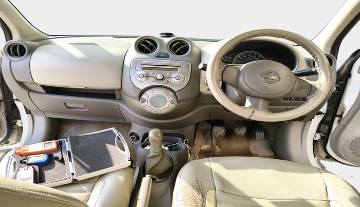 2011 Nissan Micra XV PETROL, Petrol, Manual, 1,02,570 km, interior