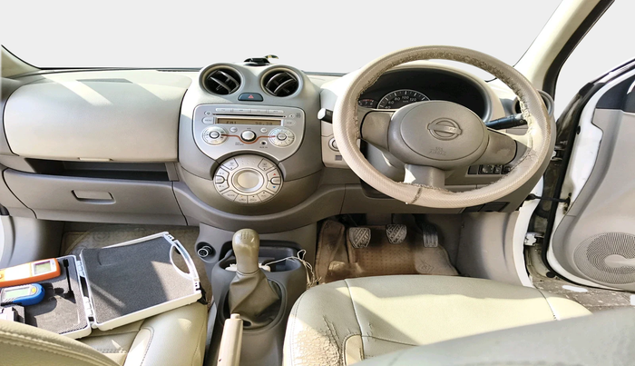 2011 Nissan Micra XV PETROL, Petrol, Manual, 1,02,570 km, interior