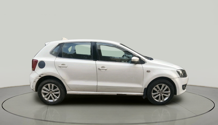 2012 Volkswagen Polo HIGHLINE1.2L, Petrol, Manual, 2,12,998 km, exterior