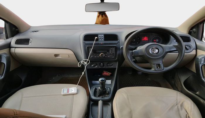 2011 Volkswagen Polo TRENDLINE 1.2L PETROL, Petrol, Manual, 1,23,777 km, interior