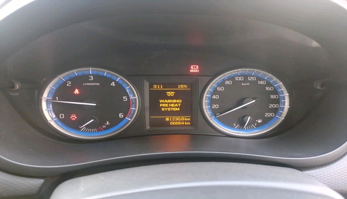 2017 Maruti S Cross DELTA 1.3, Diesel, Manual, 66,664 km, interior